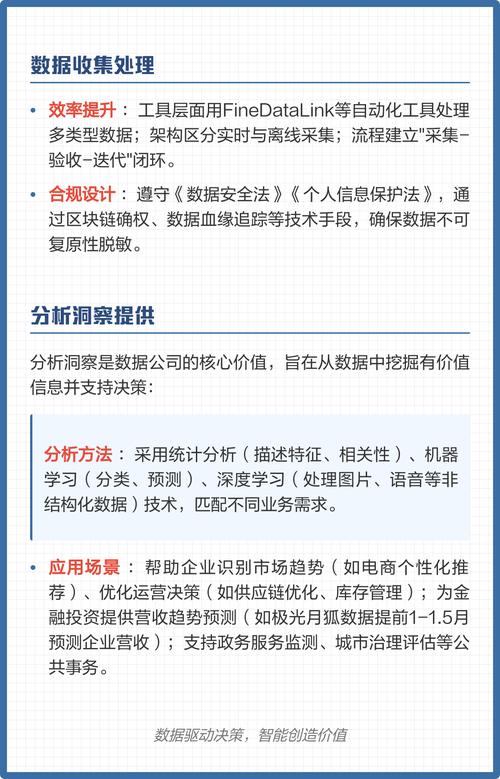 数据处理服务 数据公司的核心引擎与价值解析